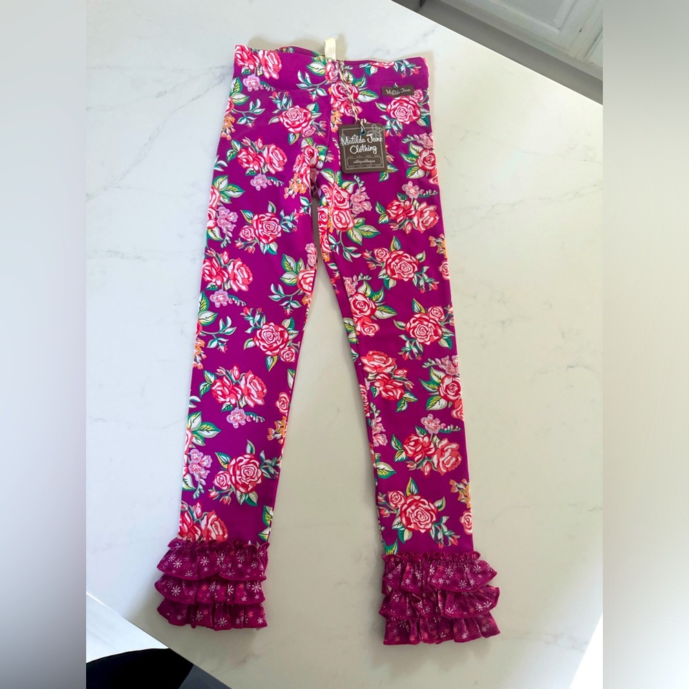 Matilda Jane leggings girls size 6